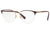 Versace Eyeglasses VE1247 1418 52mm Violet Gold / Demo Lens