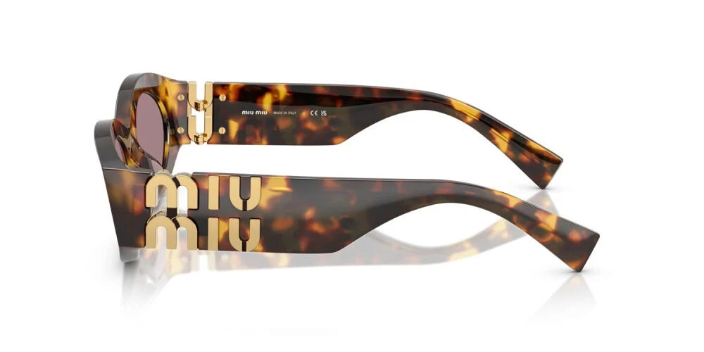 Miu Miu Sunglasses MU11WS 14L201 54mm Honey Havana / Light Purple Brown