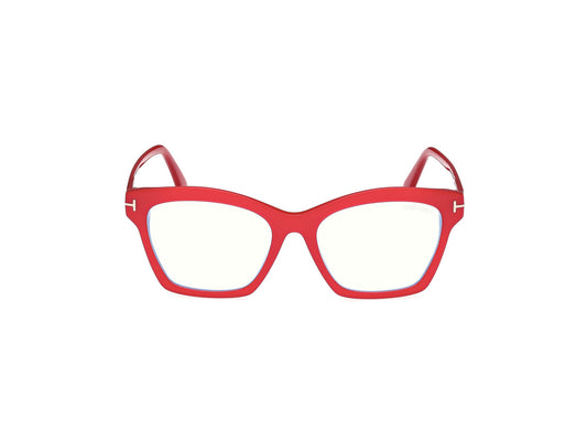 Tom Ford Eyeglasses FT5965-B 075 53mm Red / Blue Filter Lens