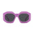 Versace Sunglasses VE4424U 536687 56mm Lilac / Dark Grey Lens