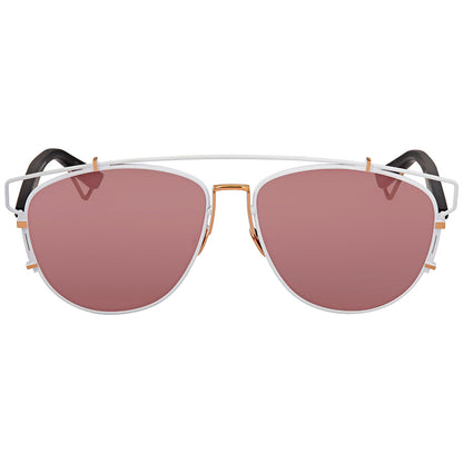 Dior TECHNOLOGIC XG9AP 57mm Sunglasses White / Pink Mirror Lens - image 2