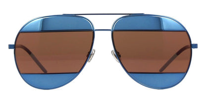 Dior DIORSPLIT1 Y4ERD 59mm Sunglasses Blue / Brown-Blue Mirror Lens - image 2