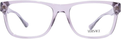 Versace VE3303 593 Eyeglasses 57mm Transparent Grey / Clear Demo Lens