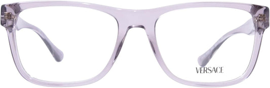 Versace VE3303 593 Eyeglasses 57mm Transparent Grey / Clear Demo Lens