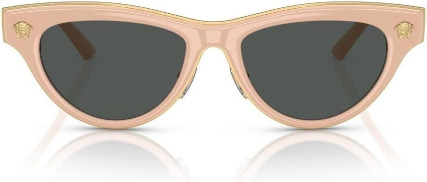 Versace VE2273 5494/87 Cat-Eye Sunglasses 52mm Nude / Dark Grey Lens