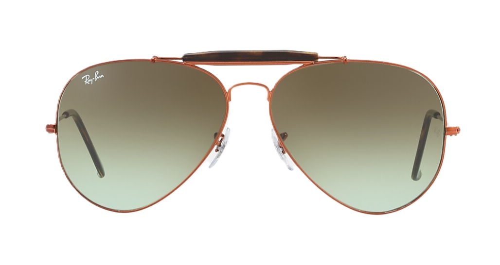 Ray-Ban RB3029 9002A6 Outdoorsman II Sunglasses 62mm Bronze/Green Gradient Lens