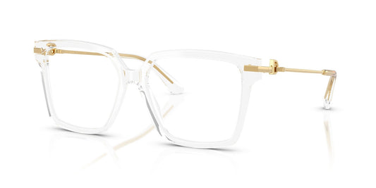 Dolce & Gabbana DG3397 3133 Eyeglasses 56mm Crystal / Clear Demo Lens