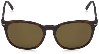 Persol PO 3007/S 9001/57 53mm Sunglasses Matte Havana / Brown Polarized Lens
