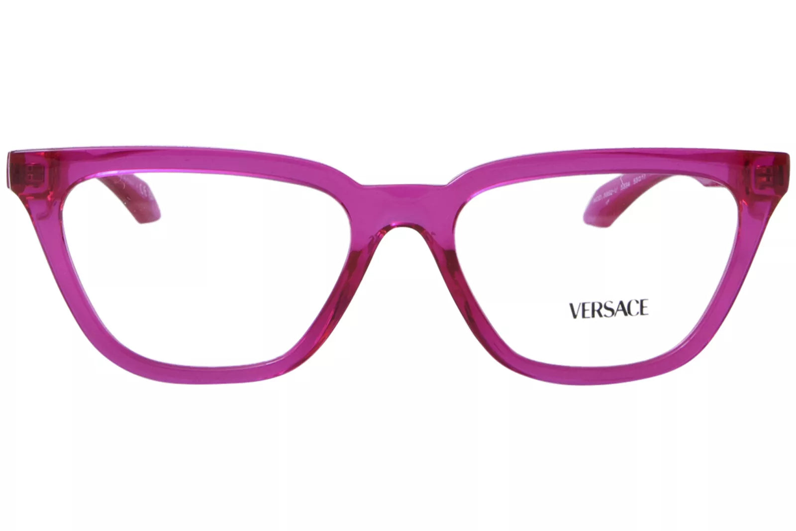 Versace Eyeglasses VE3352U 5334 53mm Fuxia / Demo Lens