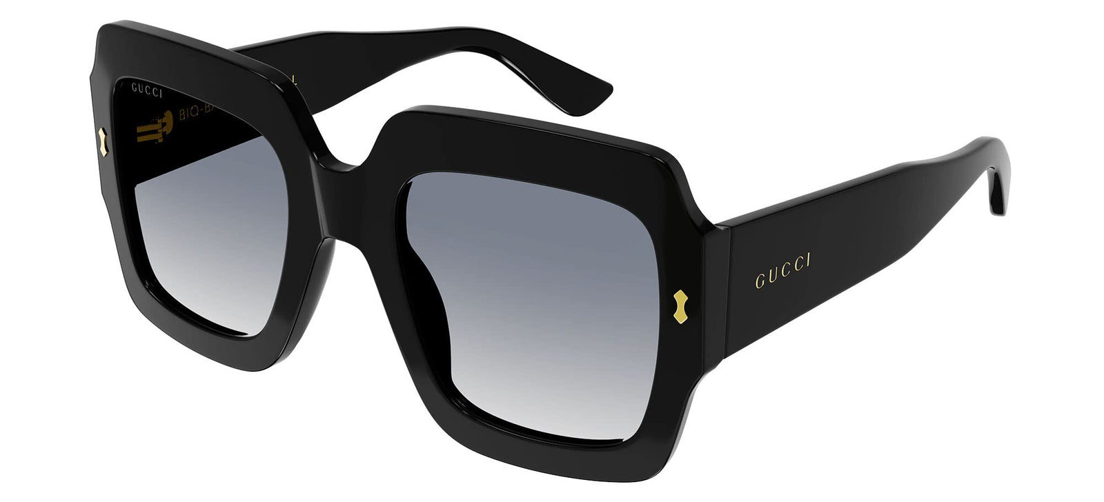 Gucci Sunglasses GG1111S 001 53mm Black / Black Grey Lens