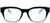 Burberry Eyeglasses BE2306 3805 52mm Black Gradient / Demo Lens