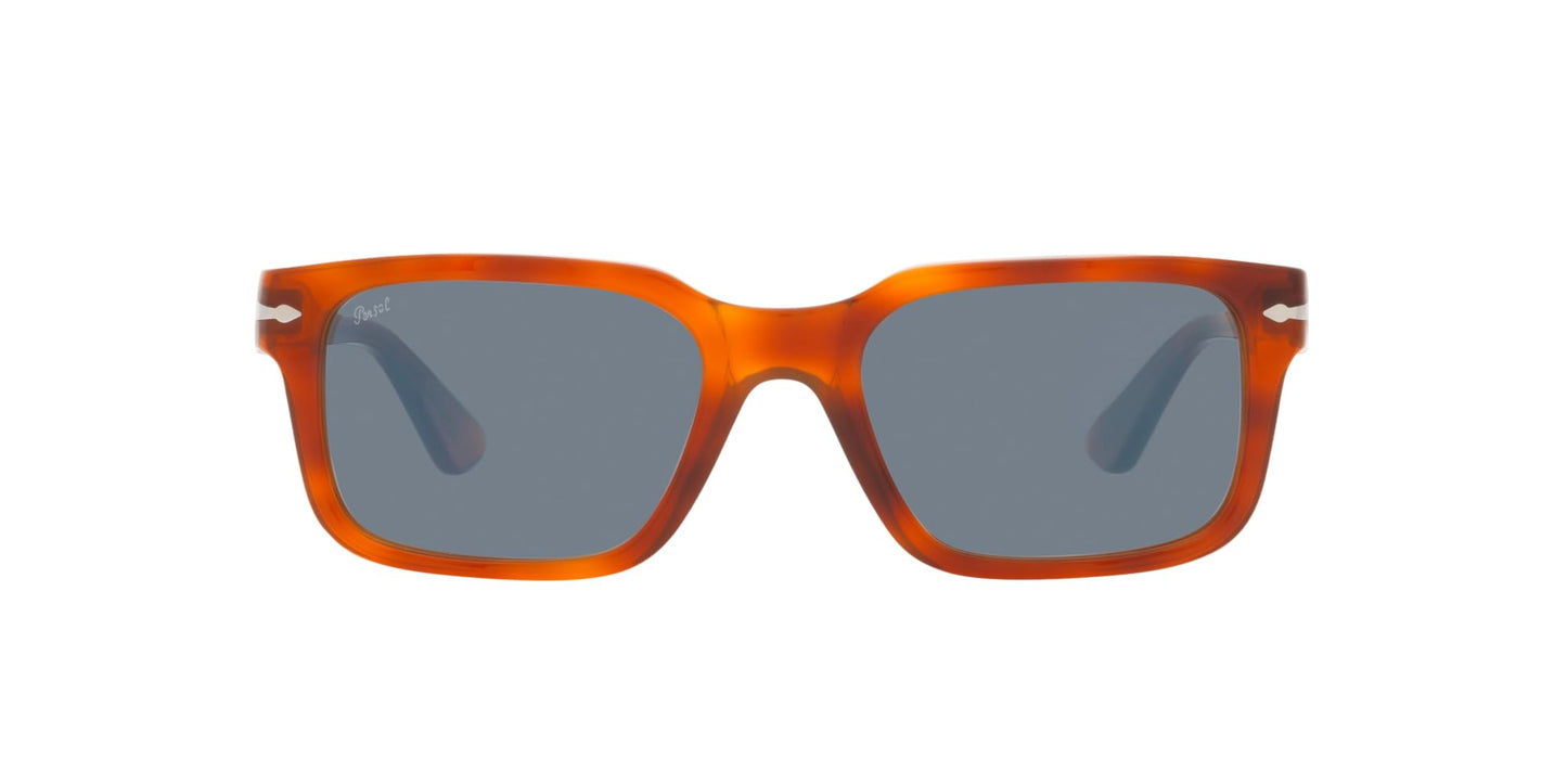Persol Sunglasses PO3272S 9656 55mm Terra Di Siena / Light Blue Lens