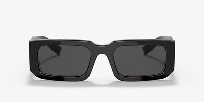 Prada Sunglasses PR06YS 09Q5S0 53mm Black White / Dark Grey Lens