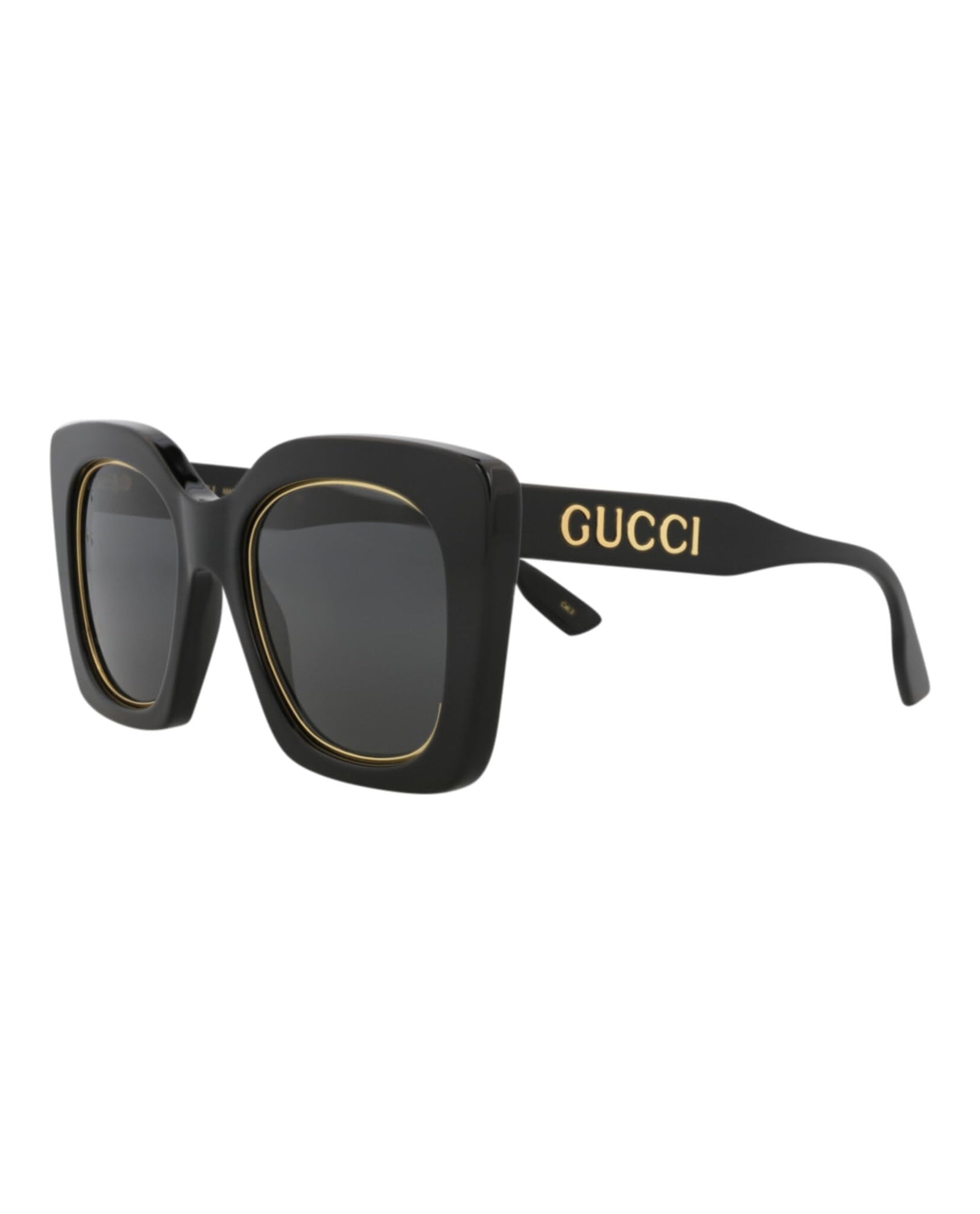 Gucci Sunglasses GG1151/S 001 51mm Black / Black Grey Lens