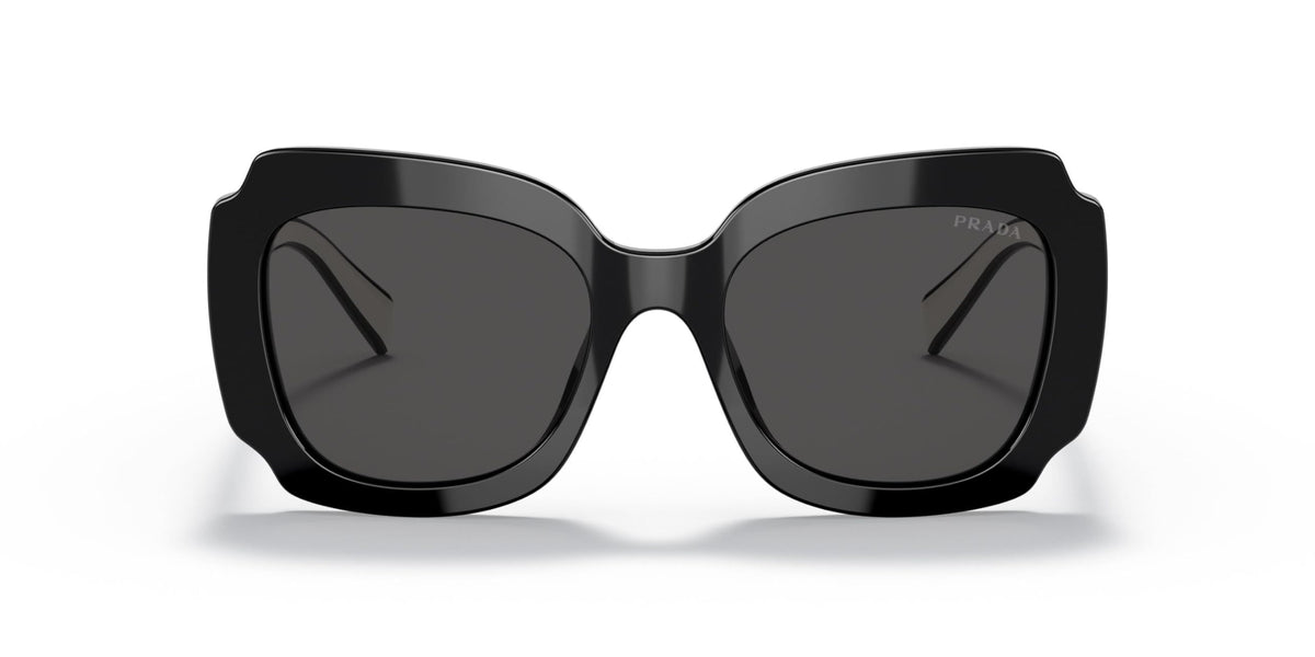 Prada Sunglasses PR16YS 09Q5S0 52mm Black / Dark Grey Lens