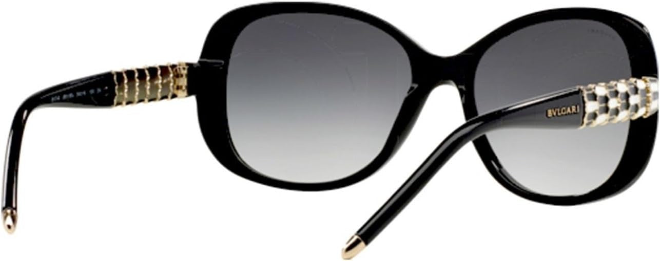 Bvlgari BV8114 891/8G Sunglasses 56mm Black / Grey Gradient Lens