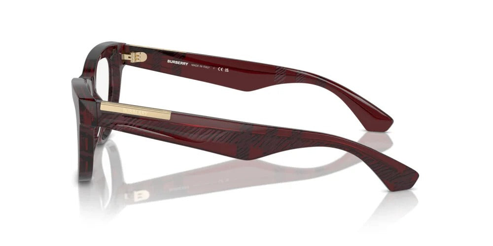 Burberry BE2406U 4115 Eyeglasses 50mm Check Red / Demo Lens