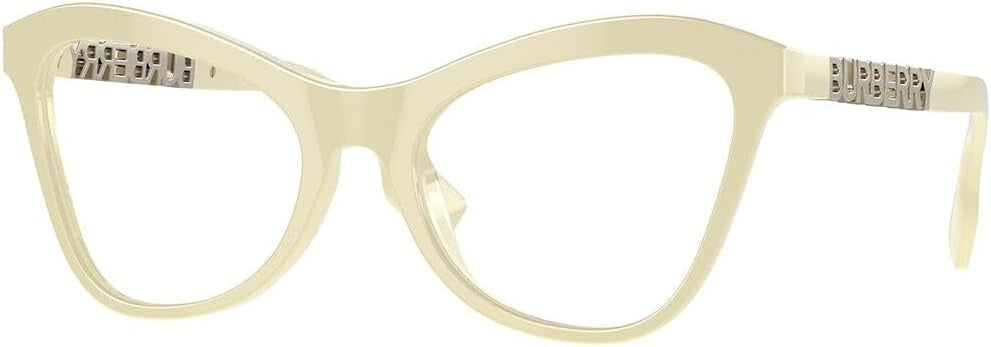 Burberry Angelica Eyeglasses BE2373U 4066 52mm Yellow / Demo Lens