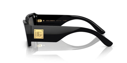 Dolce & Gabbana Sunglasses DG4416 50187 53mm Black / Dark Grey Lens