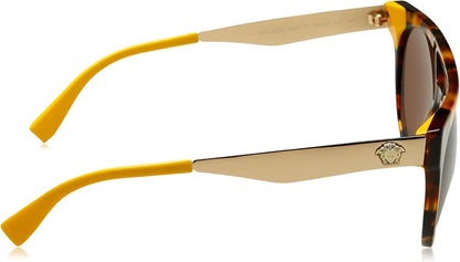 Versace Sunglasses VE4339 524973 55mm Light Havana / Brown Lens