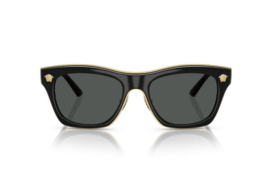 Versace Sunglasses VE2272 GB187 53mm Black / Dark Grey Lens