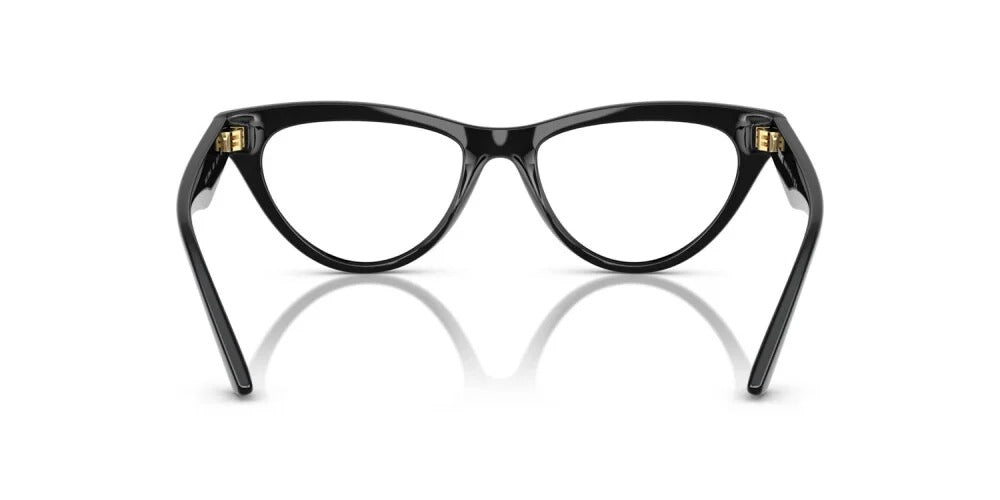 Versace VE3364U GB1 Eyeglasses 52mm Black / Clear Demo Lens