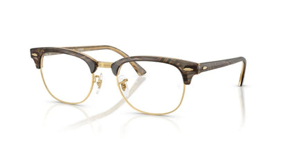 Ray-Ban RX5154 8294 Eyeglasses 51mm Photo Waves Brown / Clear Demo Lens