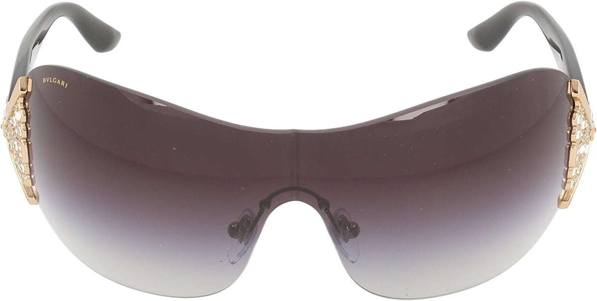 Bvlgari BV6061B 376/8G Sunglasses Black / Grey Gradient Lens