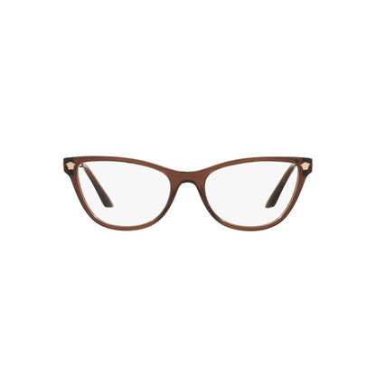 Versace Eyeglasses VE3309 5324 54mm Transparent Brown / Demo Lens