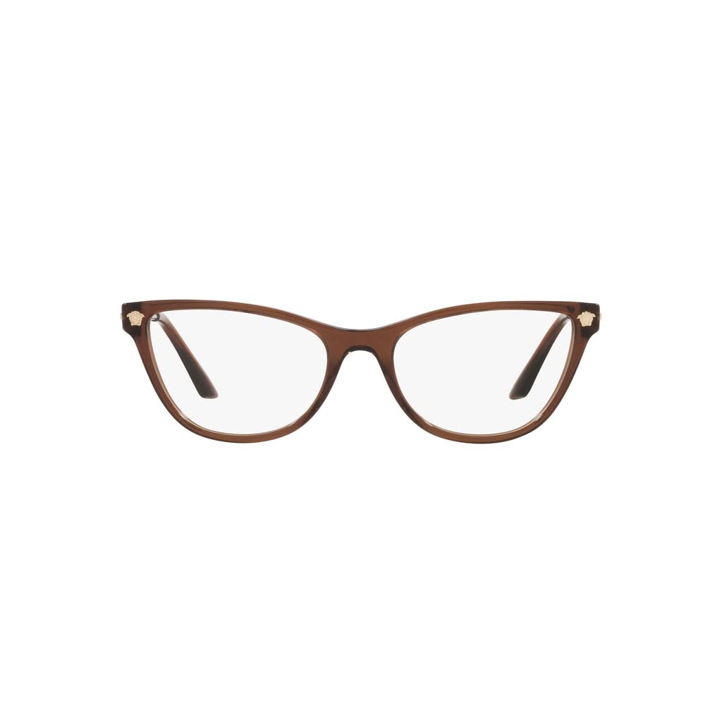 Versace Eyeglasses VE3309 5324 54mm Transparent Brown / Demo Lens