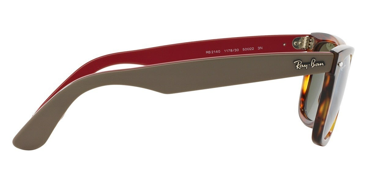 Ray-Ban RB2140 117830 Wayfarer Sunglasses 50mm Havana / Silver Mirror Lens