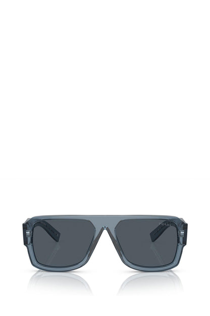 Prada Sunglasses PR22YS 19O70B 56mm Transparent Grey / Dark Grey Lens