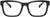 Versace Eyeglasses VE3285 GB1 55mm Black / Demo Lens