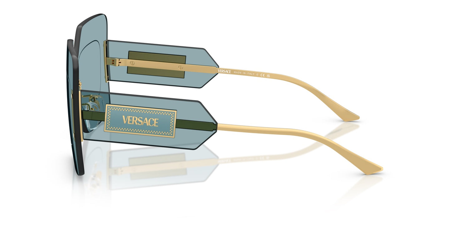 Versace Sunglasses VE2277 100280 42mm Blue / Blue Lens