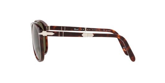 Persol Sunglasses PO0714SM 24P1 54mm Havanna / Green Polarized Lens