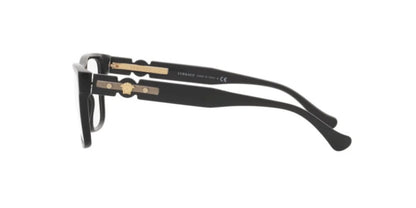Versace VE3303 GB1 Eyeglasses 57mm Black / Clear Demo Lens