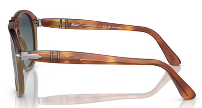 Persol Sunglasses PO 0649 1025/S3 54mm Resina E Sale / Polarized Blue Lens
