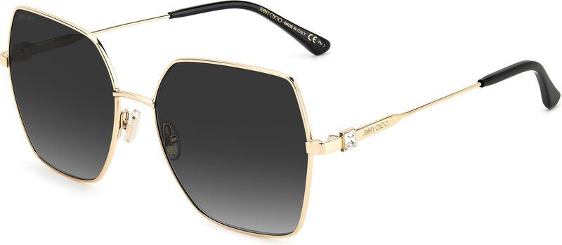 Jimmy Choo Sunglasses JC REYE_S 000 59mm Rose Gold / Brown Lens