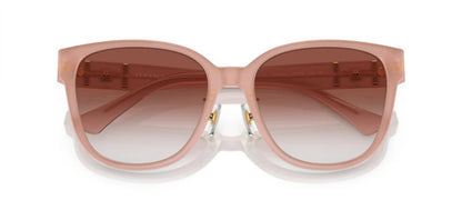 Versace Sunglasses VE4460D 5394V0 57mm Opal Pink / Clear Gradient Red Lens