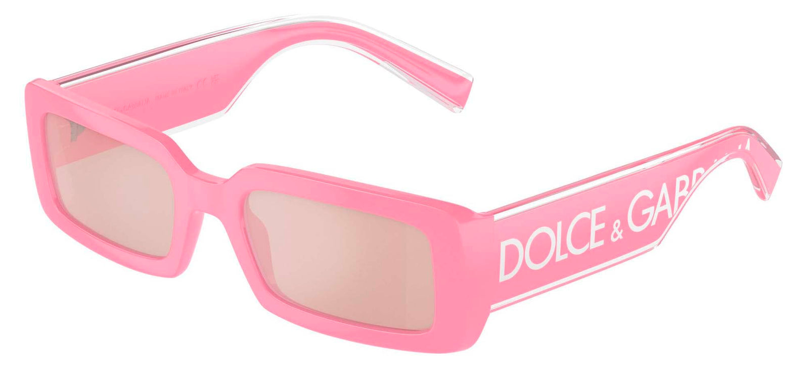 Dolce & Gabbana Sunglasses DG6187 32625 53mm Pink / Light Pink Mirror Lens