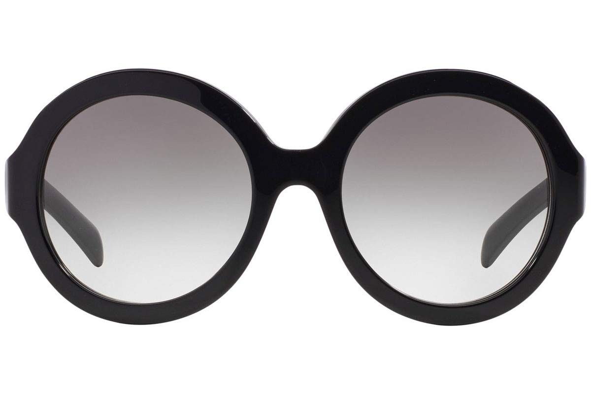 Prada Sunglasses PR06RS 1AB0A7 56mm Black / Grey Gradient Lens