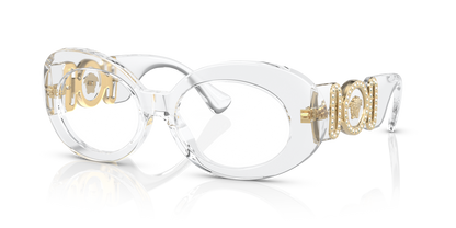 Versace Sunglasses VE4426BU 1481W 54mm Crystal / Clear Lens