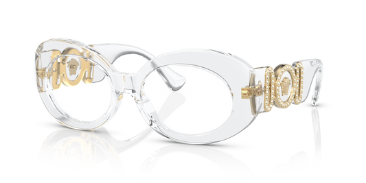 Versace Sunglasses VE4426BU 1481W 54mm Crystal / Clear Lens