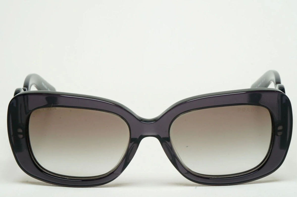 Prada Baroque Sunglasses PR27OS KAM0A7 54mm Transparent Grey/Grey Gradient Lens