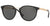 Versace VE4366 GB1/87 54mm Sunglasses Black-Gold / Grey Lens