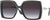 Burberry Sunglasses BE4332 30018G 57mm Black / Grey Gradient Lens