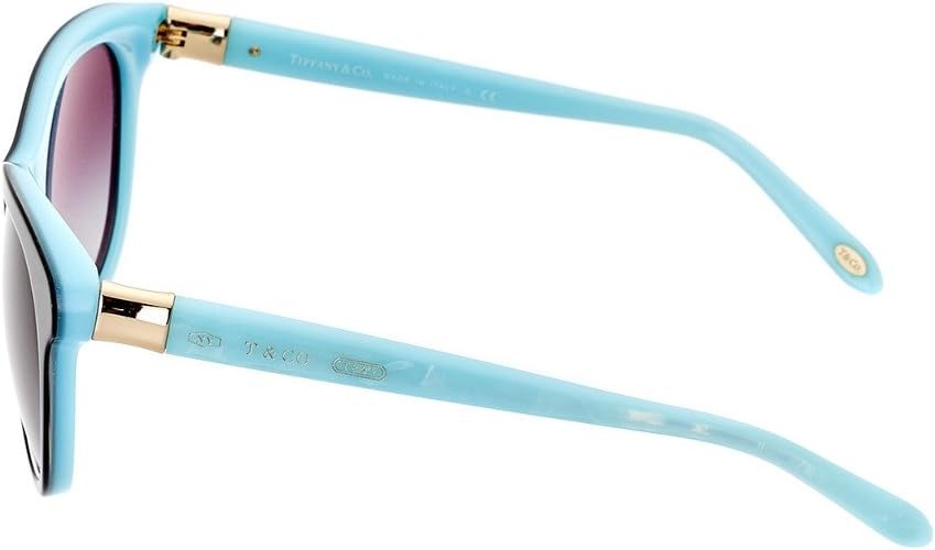 Tiffany & Co Sunglasses TF4125 81633C 52mm Black-Shot-Blue / Grey Gradient Lens