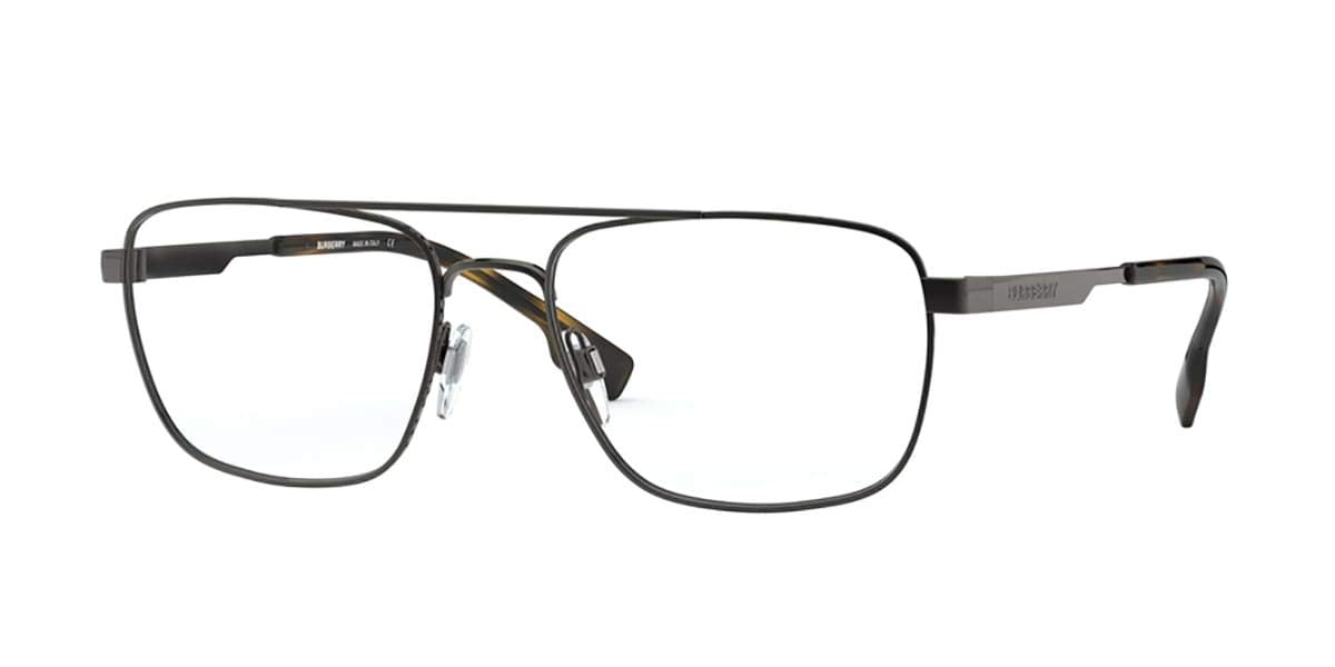 Burberry Eyeglasses BE1340 1144 56mm Ruthenium / Demo Lens