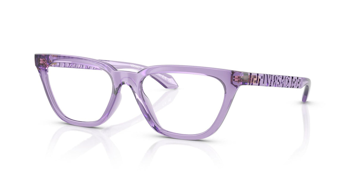 Versace Eyeglasses VE3352U 5451 53mm Transparent Lilac / Demo Lens