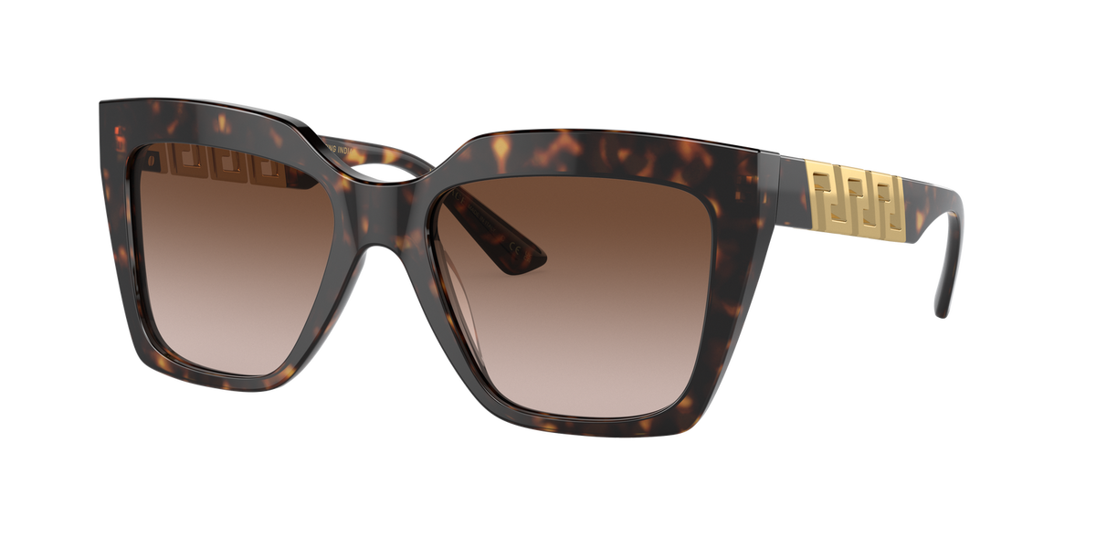 Versace Sunglasses VE4418 10813 52mm Havana / Brown Gradient Lens